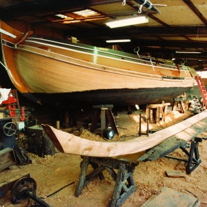 1981 - 1982 Friso foto 3 Plaatsen nieuwe kielbalk